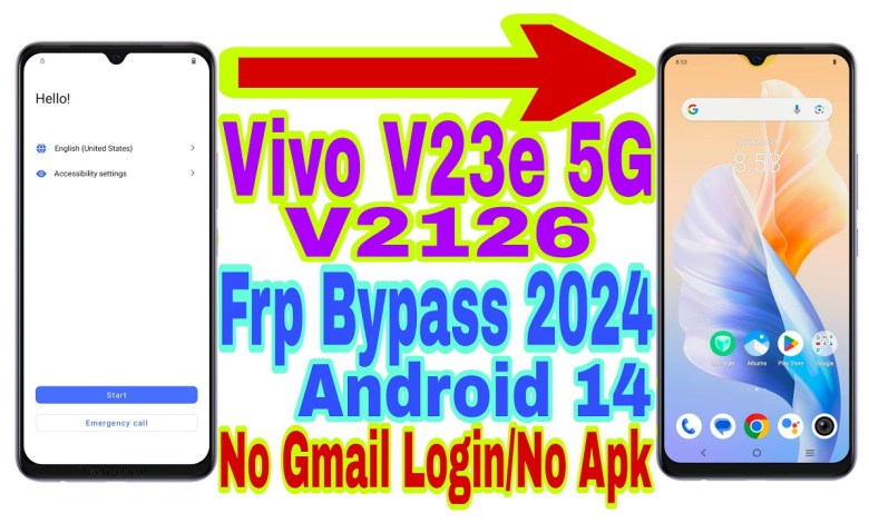 Vivo V23e 5G (V2126) Android 14 Frp Bypass | New Trick Vivo V23e 5G (V2126) Android 14 Frp Bypass | New Trick