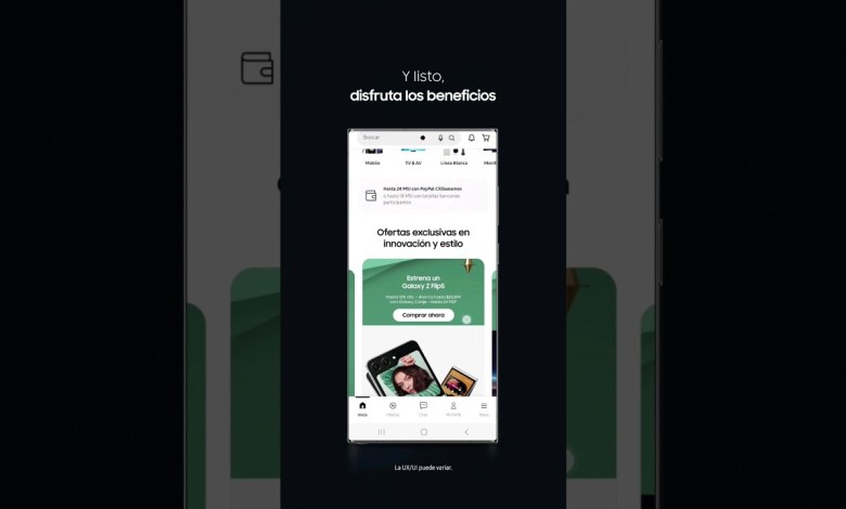 Conecta tu Samsung Account a Samsung Shop App l Conecta tu Samsung Account a Samsung Shop App l