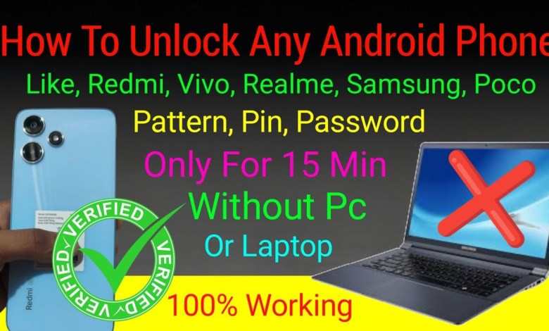 How To Unlock Any Android Phone Without PC // Kisi How To Unlock Any Android Phone Without PC // Kisi