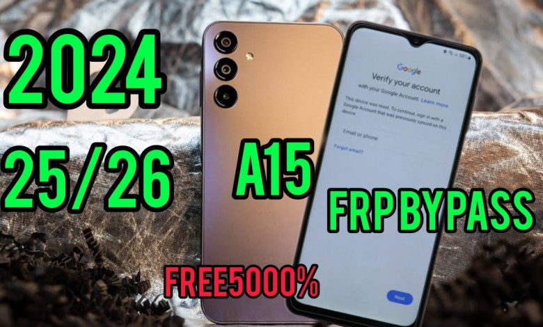 Samsung A15 FRP Bypass Android14 Bypass Google Samsung A15 FRP Bypass Android14 Bypass Google