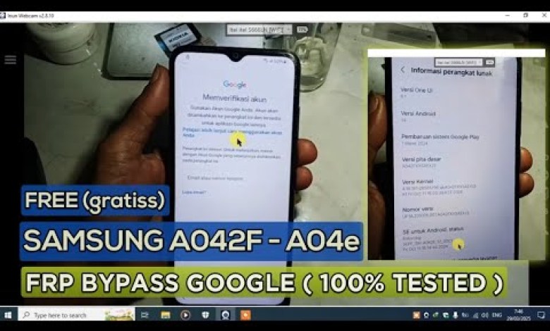 Unlock Samsung A042F AO4E FRP with Latest Google Bypass in 2025 – Learn How! Unlock Samsung A042F AO4E FRP with Latest Google Bypass in 2025 – Learn How!