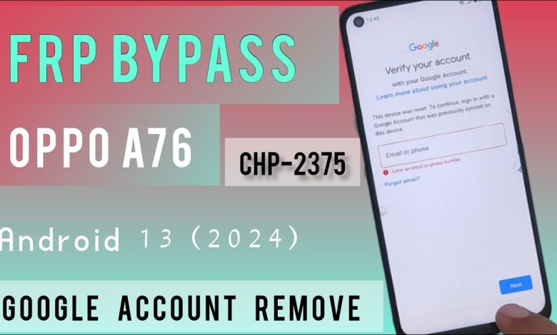 Oppo A76 (CPH2375) FRP bypass ANDROID 13 | OPPO A76 Oppo A76 (CPH2375) FRP bypass ANDROID 13 | OPPO A76