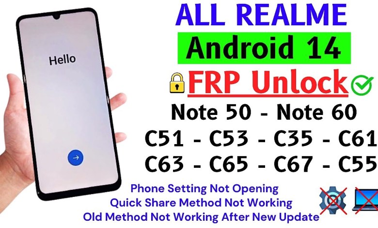 Unlock Realme Google/FRP Bypass on Android 14: No PC Needed – What’s the Secret for 2025? Unlock Realme Google/FRP Bypass on Android 14: No PC Needed – What’s the Secret for 2025?