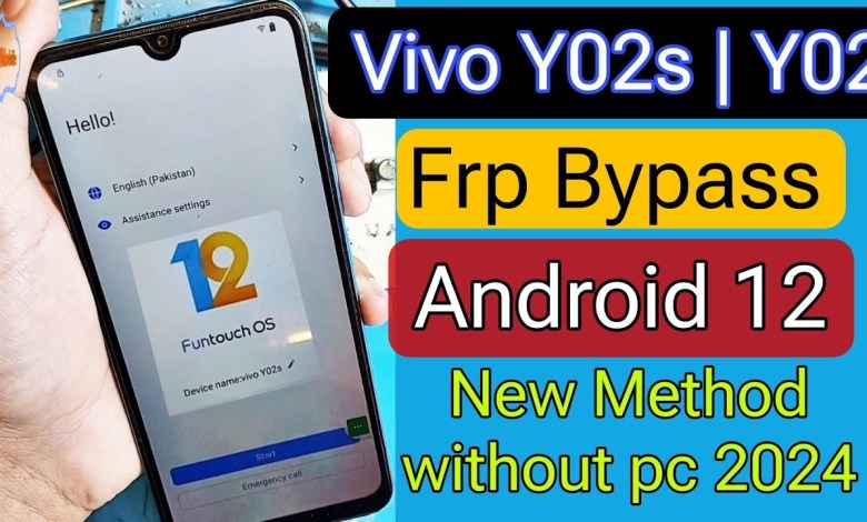 Unlock Vivo Y02s/Y02 Frp without PC on Android 12 Unlock Vivo Y02s/Y02 Frp without PC on Android 12