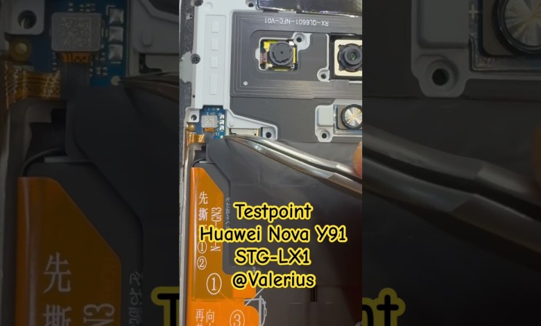 Huawei Nova Y91 STG-LX1 Testpoint #valerius #frp Huawei Nova Y91 STG-LX1 Testpoint #valerius #frp