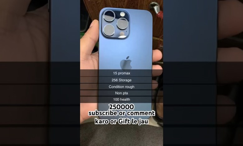IPHONE 15 PRO MAX 256gb ROUGH CONDITION WATERPACK IPHONE 15 PRO MAX 256gb ROUGH CONDITION WATERPACK