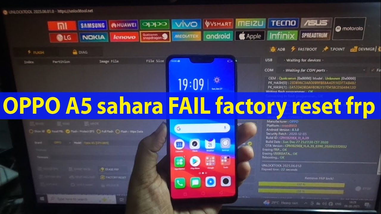 Unlocking Secrets: OPPO A5 Factory Reset and FRP Bypass Tool for 2025 Revealed! Unlocking Secrets: OPPO A5 Factory Reset and FRP Bypass Tool for 2025 Revealed!