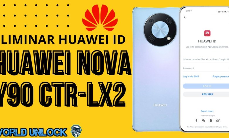 NOVA Y90 ID | Remove Huawei ID or Huawei NOVA account NOVA Y90 ID | Remove Huawei ID or Huawei NOVA account