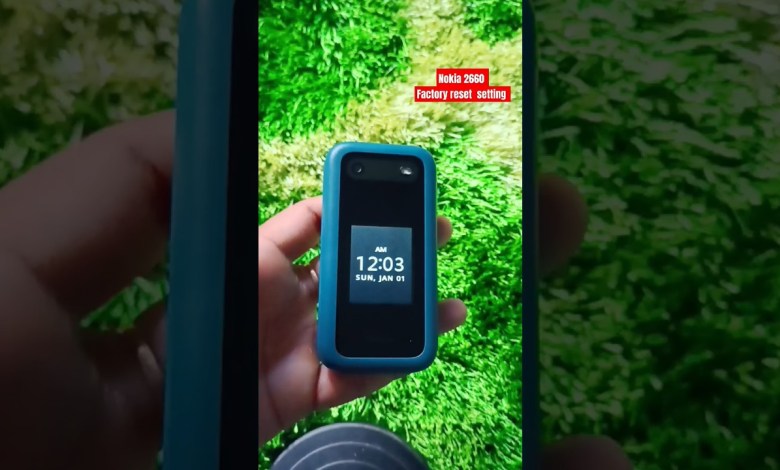 How to hard reset Nokia 2660 4g How to hard reset Nokia 2660 4g