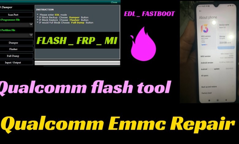 Qualcomm Phone Emmc Repair Tool 2023 v1.1 Partition Qualcomm Phone Emmc Repair Tool 2023 v1.1 Partition