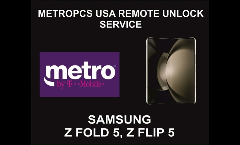 MetroPCS USA Remote Unlock Service, Samsung Z Fold 5, Z MetroPCS USA Remote Unlock Service, Samsung Z Fold 5, Z