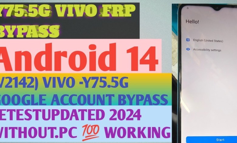 ALL VIVO # Y75 5G VIVO Frp Bypass Android 14 Lastest ALL VIVO # Y75 5G VIVO Frp Bypass Android 14 Lastest