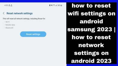 how to reset wifi settings on android samsung 2023 | how to reset wifi settings on android samsung 2023 |