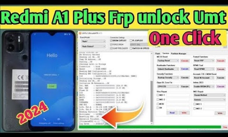 Xiaomi Redmi A1+Pattern, Password, Pin & FRP Lock Xiaomi Redmi A1+Pattern, Password, Pin & FRP Lock