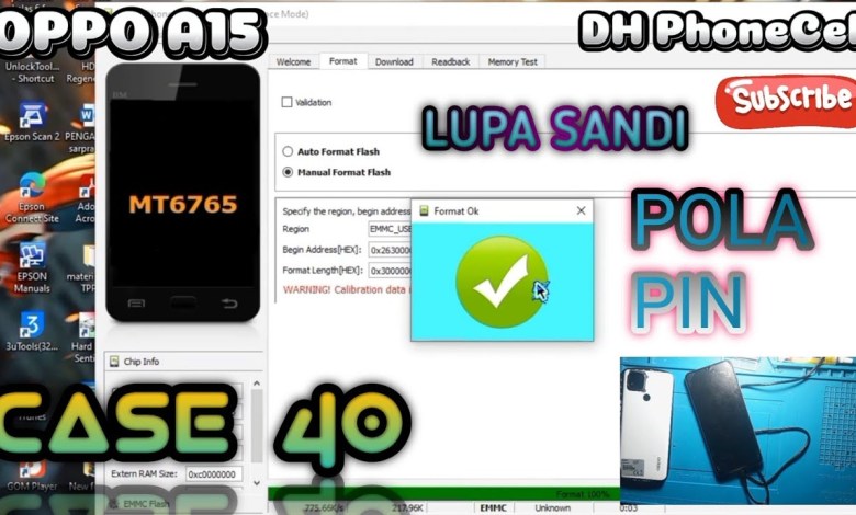 FORGOT OPPO A15 HP SCREEN PATTERN/PIN/PASSWORD AND FRP BYPASS FORGOT OPPO A15 HP SCREEN PATTERN/PIN/PASSWORD AND FRP BYPASS