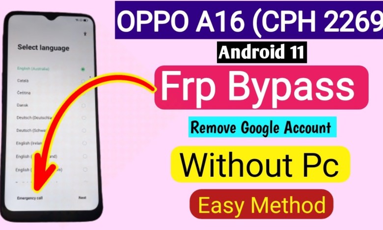 Oppo A16 CPH2269 FRP Bypass without PC | Remove Google Oppo A16 CPH2269 FRP Bypass without PC | Remove Google