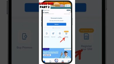 PART 2 | How to register your GLOBE and TM sim in GLOBE PART 2 | How to register your GLOBE and TM sim in GLOBE