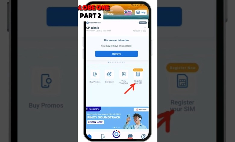 PART 2 | How to register your GLOBE and TM sim in GLOBE PART 2 | How to register your GLOBE and TM sim in GLOBE