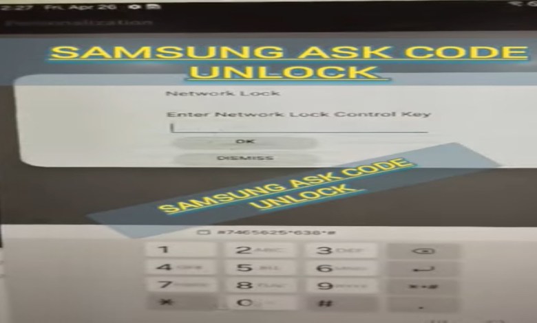 Samsung Ask Code Unlock #samsung #androidphone Samsung Ask Code Unlock #samsung #androidphone