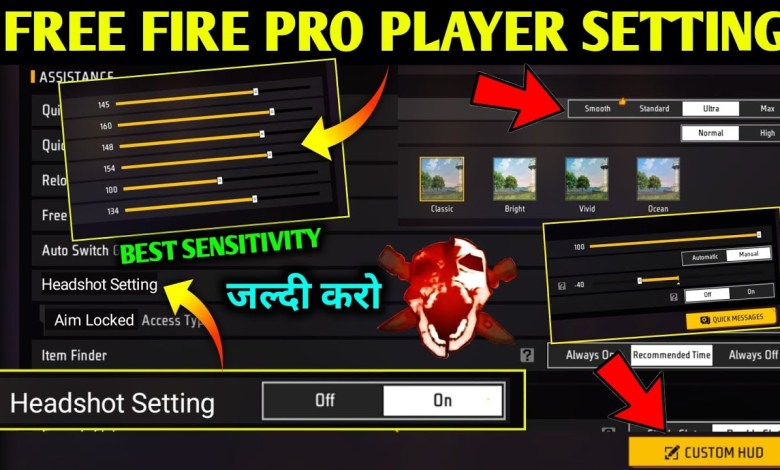 Free Fire New Control Setting After Update |Pro Player Free Fire New Control Setting After Update |Pro Player