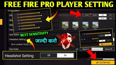 Free Fire New Control Setting After Update |Pro Player Free Fire New Control Setting After Update |Pro Player