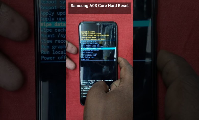 Discover how to bypass Frp using Samsung A03 Core with a hard reset | #shorts Discover how to bypass Frp using Samsung A03 Core with a hard reset | #shorts