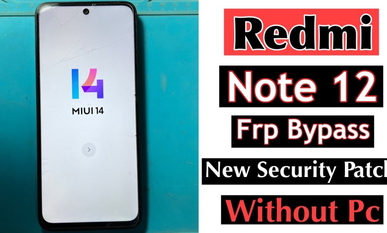Redmi Note 12 Hard Reset Frp Bypass MIUI 14 | Without Redmi Note 12 Hard Reset Frp Bypass MIUI 14 | Without