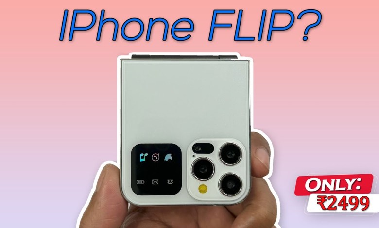 Affordable Flip Keypad mobile like IPhone | Snexian Affordable Flip Keypad mobile like IPhone | Snexian