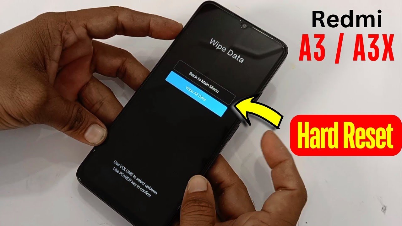 Redmi A3 / A3x Hard Reset | How To Remove Redmi A3 / A3x Hard Reset | How To Remove