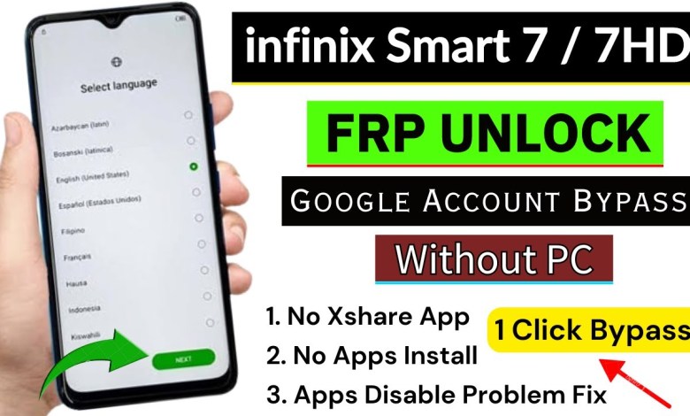 Unlock the Mystery of Infinix Smart 7/7 HD Frp Bypass on Android 12 | Discover What’s New Unlock the Mystery of Infinix Smart 7/7 HD Frp Bypass on Android 12 | Discover What’s New