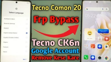 Tecno Camon 20 Frp Bypass Android 13 | Tecno (CK6n) Tecno Camon 20 Frp Bypass Android 13 | Tecno (CK6n)