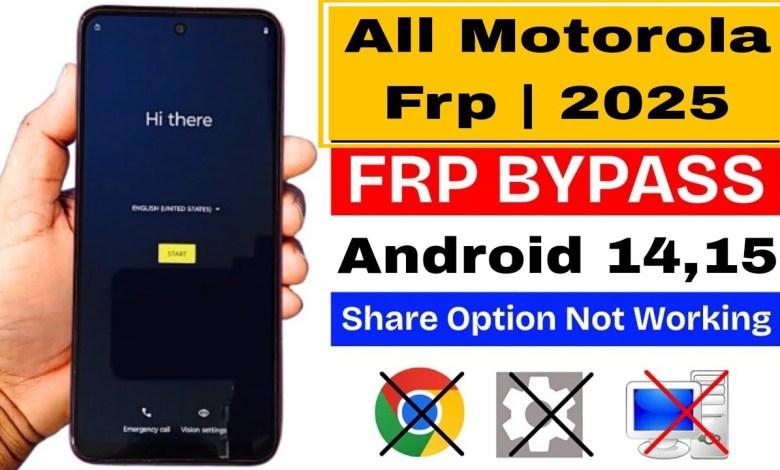 Unlocking Secrets: Moto FRP Bypass for Android 14 & 15 in 2025! Discover How! Unlocking Secrets: Moto FRP Bypass for Android 14 & 15 in 2025! Discover How!
