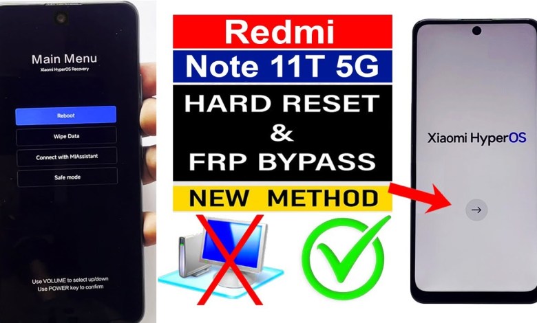 Uncover Redmi Note 11T 5G Hard Reset & FRP Bypass – A Surprising Twist Uncover Redmi Note 11T 5G Hard Reset & FRP Bypass – A Surprising Twist
