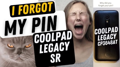 Coolpad Legacy SR – I Forgot my Pin Pattern or Coolpad Legacy SR – I Forgot my Pin Pattern or