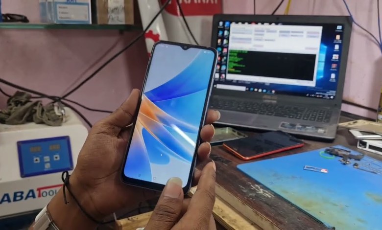 Oppo a17k(cph2471) Frp unlock with Chinese miracle Cm2 Oppo a17k(cph2471) Frp unlock with Chinese miracle Cm2