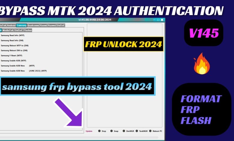 MTK Auth Bypass Tool v145.00.4448 | SAMSUNG FRP BYPASS MTK Auth Bypass Tool v145.00.4448 | SAMSUNG FRP BYPASS