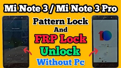 Xiaomi Mi Note 3/Note 3 Pro || Hard Reset || Pattern Xiaomi Mi Note 3/Note 3 Pro || Hard Reset || Pattern