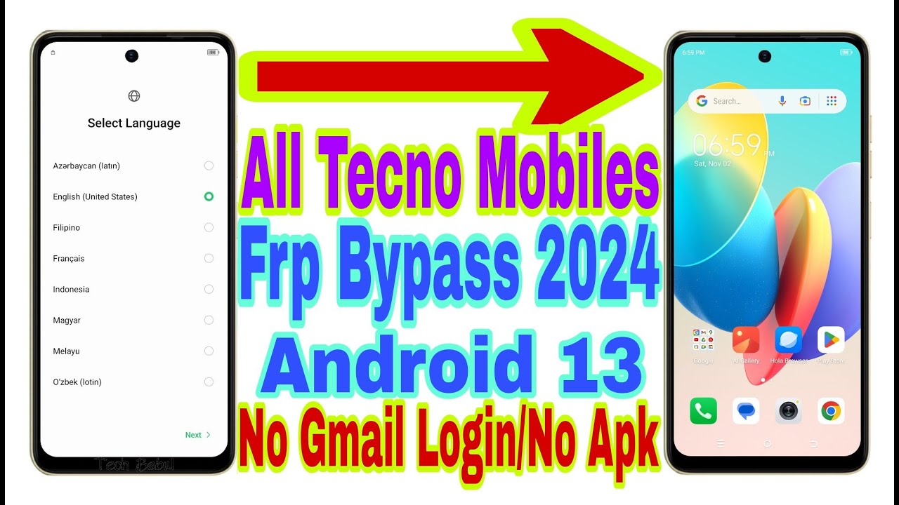 Uncover the Latest Tecno Android 13 Frp Bypass Technique for 2024 Uncover the Latest Tecno Android 13 Frp Bypass Technique for 2024