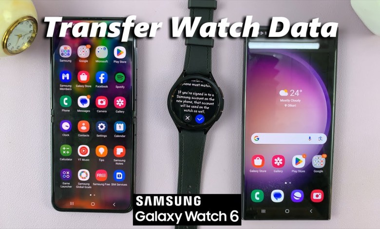 How To Transfer Samsung Galaxy Watch 6 /6 Classic How To Transfer Samsung Galaxy Watch 6 /6 Classic