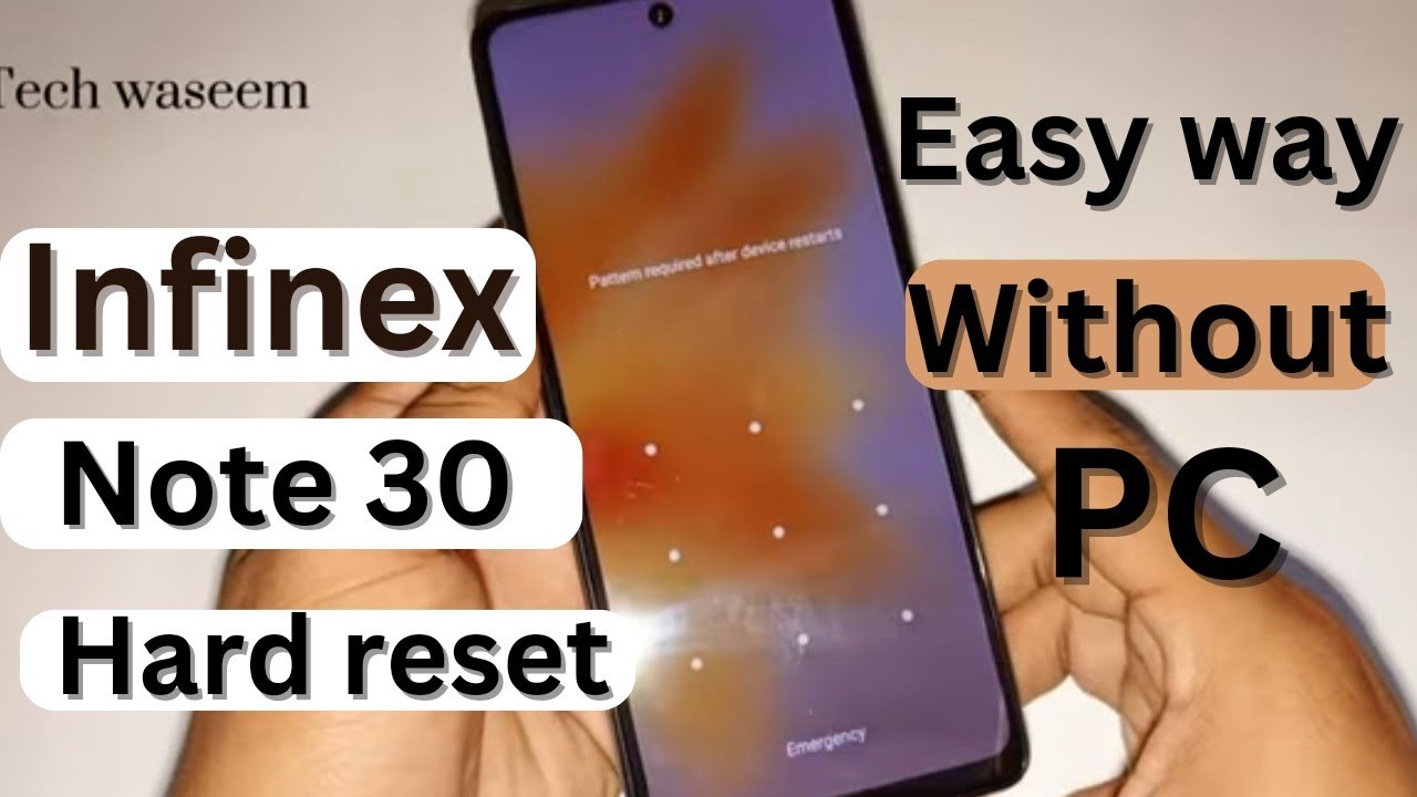All Infinix Hard Reset/ Pattern Unlock Password Without All Infinix Hard Reset/ Pattern Unlock Password Without