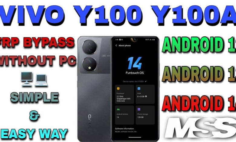 Vivo Y100 5G Frp Bypass Android 13 | Vivo Y100 5G Frp Vivo Y100 5G Frp Bypass Android 13 | Vivo Y100 5G Frp