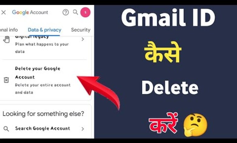 How to delete Gmail account / delete Google account How to delete Gmail account / delete Google account