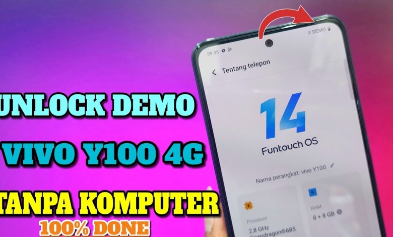 Remove Vivo Y100 4G Demo ( V2342 ) Without Computer Remove Vivo Y100 4G Demo ( V2342 ) Without Computer