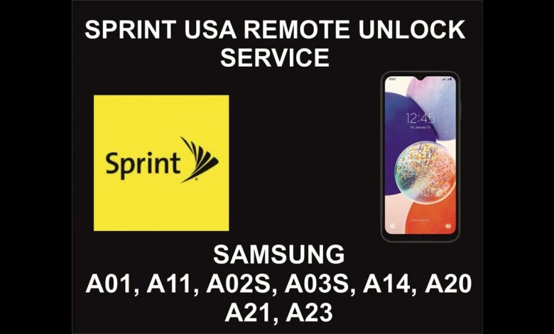 Sprint USA Samsung Unlock Service, Samsung A01, A11, Sprint USA Samsung Unlock Service, Samsung A01, A11,