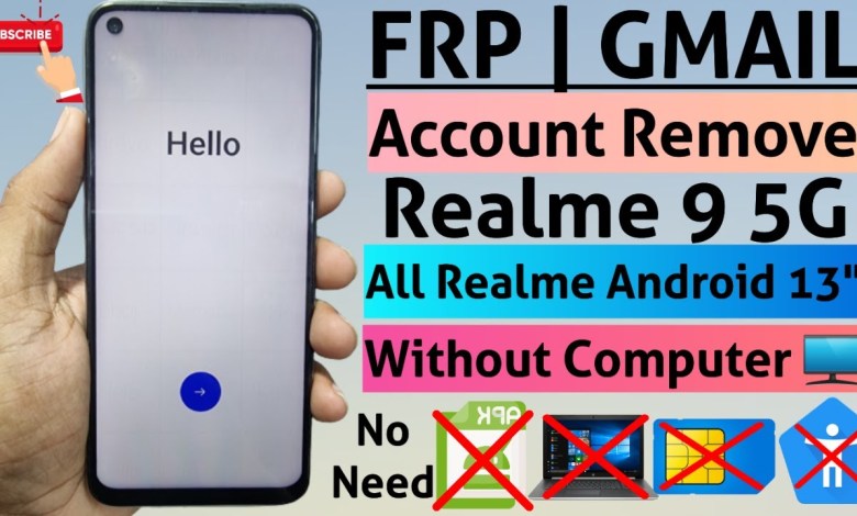 Realme 9 5G FRP Bypass Android 13 | Realme 9 5g ,9i, 9 Realme 9 5G FRP Bypass Android 13 | Realme 9 5g ,9i, 9