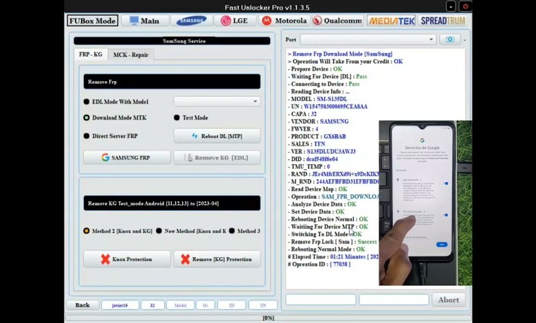 Remove Google Account from Samsung A03S via MTK Remove Google Account from Samsung A03S via MTK