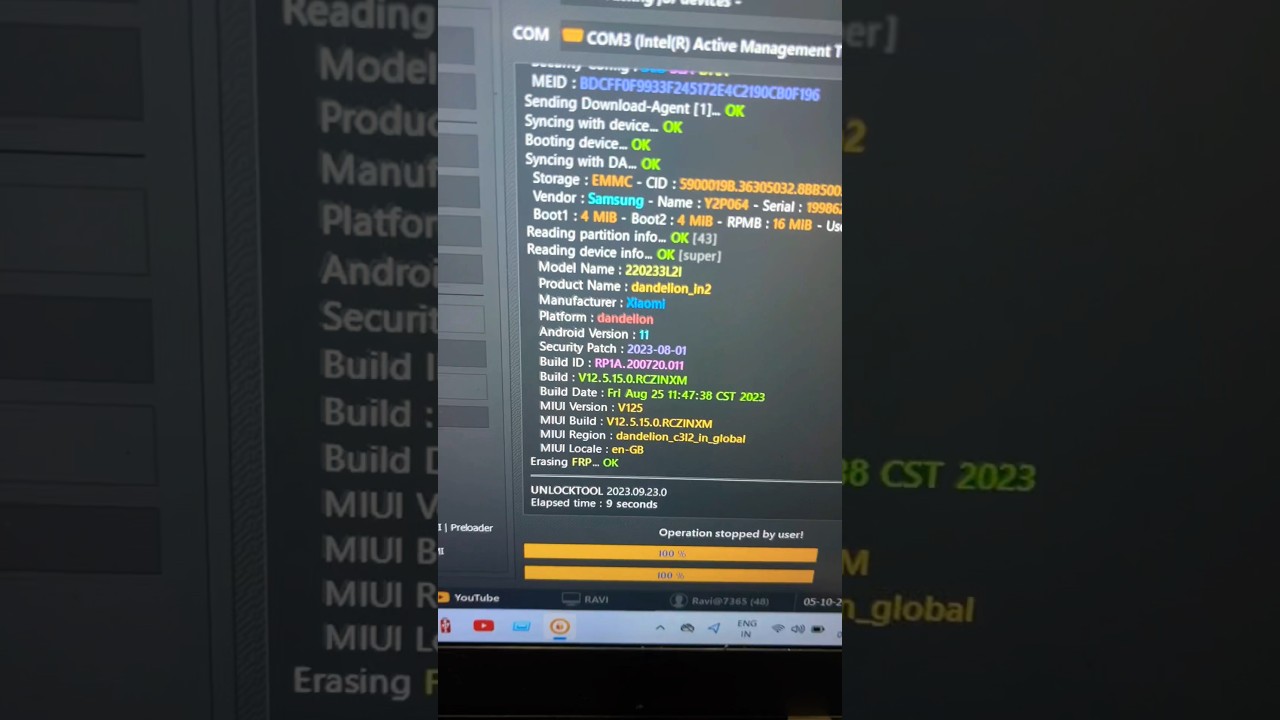 Redmi 10a FRP Bypass By Unlock Tool One Click || Redmi Redmi 10a FRP Bypass By Unlock Tool One Click || Redmi