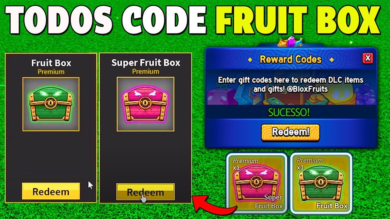 ALL FRUIT BOX CODES + ALL BLOX CODES ALL FRUIT BOX CODES + ALL BLOX CODES