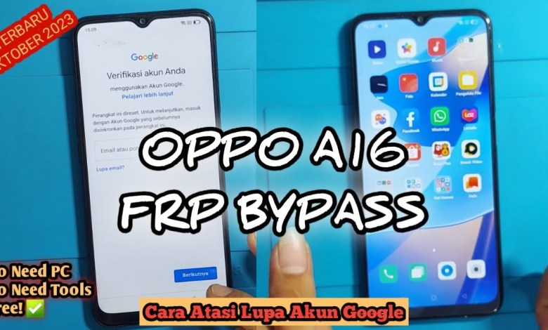 OPPO A16 FORGOT GOOGLE ACCOUNT FRP BYPASS LATEST METHOD OPPO A16 FORGOT GOOGLE ACCOUNT FRP BYPASS LATEST METHOD
