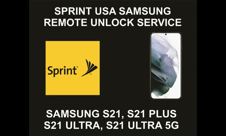 Sprint USA Samsung Unlock Service, Samsung S21, S21 Sprint USA Samsung Unlock Service, Samsung S21, S21